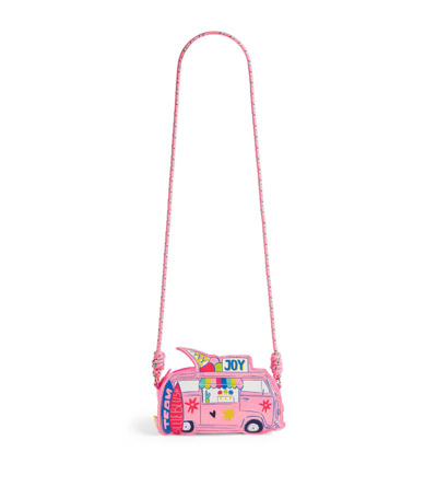 Billieblush Kids' Camper Van Cross-body Bag In Pink