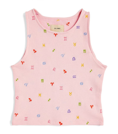 Dl1961 Kids Star Sign Tank Top (2-6+ Years) In Pink
