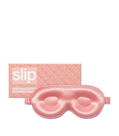 Slip Silk Contour Sleep Mask In Rose