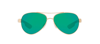 Costa Del Mar Loreto Green Mirror Polarized Polycarbonate Aviator Ladies Sunglasses Lr 64 Ogmp 56 In Multi