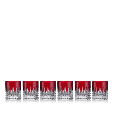 Waterford New Year Celebration Small Tumbler Red, Set Of 6