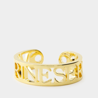 Marine Serre Insert Bracelet -  - Brass - Gold