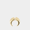 Marine Serre Single Tin Shamanic Stud Earring In Gold