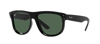 Ray Ban Sunglasses Unisex Wayfarer Reverse - Black Frame Green Lenses 50-22 In Multi