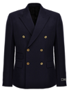 Versace Grain De Poudre Wool Blazer