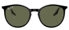 Ray Ban Rb2204 919/58 Round Polarized Sunglasses In Multi