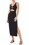 L*space Camille Cover-up Dress In Black