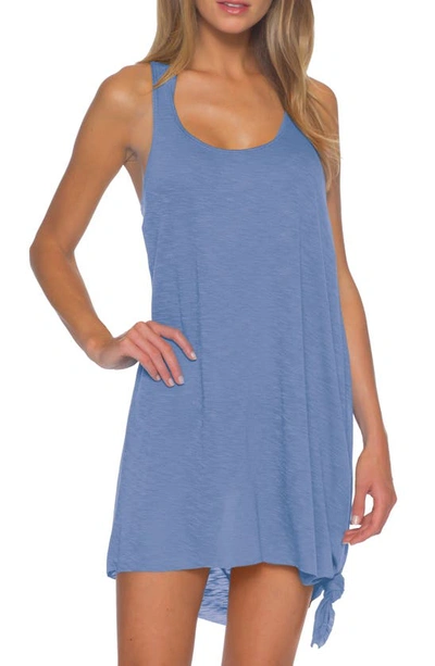 Becca It's A Breeze Twist Back Cover-up Dress In Hazel