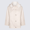 Moorer Coats In Avorio Light/bianco