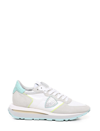 Philippe Model Tropez Haute Laced Sneakers In White