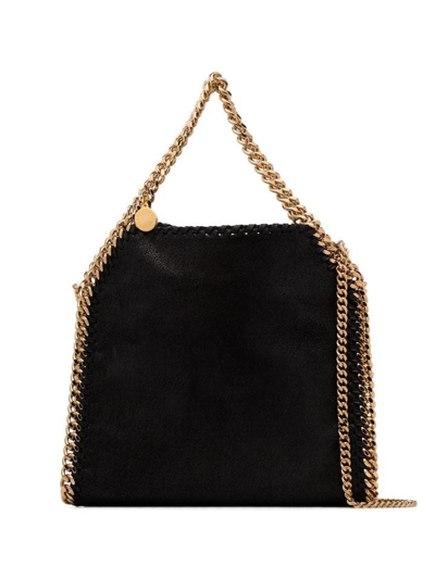 Stella Mccartney Falabella Mini Tote Bag In Black