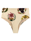 Agua By Agua Bendita Magenta Marina Bikini Bottom