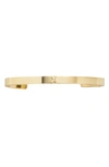 Baublebar Initial Cuff Bracelet In Gold X