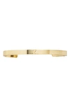 Baublebar Initial Cuff Bracelet In Gold Z