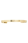 Baublebar Initial Cuff Bracelet In Gold K