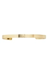 Baublebar Initial Cuff Bracelet In Gold N