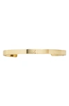 Baublebar Initial Cuff Bracelet In Gold R