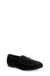 Kurt Geiger London Kids' Hugh Eagle Drench Slipper In Black