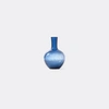 Polspotten Ball Body Glass Vase (32cm) In Dark Blue
