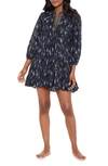 Miraclesuit Bronze Reign Cover Up Dress In Black/ Multi