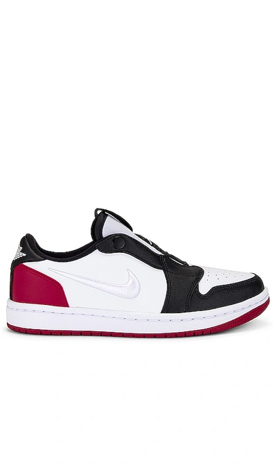 Jordan Air  1 Retro Low Sneaker In White/black/gym Red