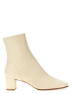 BY FAR SOFIA BOOTS, ANKLE BOOTS WHITE