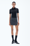 Filippa K Tailored Mini Skirt In Grey