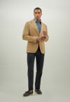 Boglioli Comfort Microstructure K-jacket In Beige