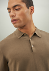 BOGLIOLI COTTON LONG SLEEVE POLO