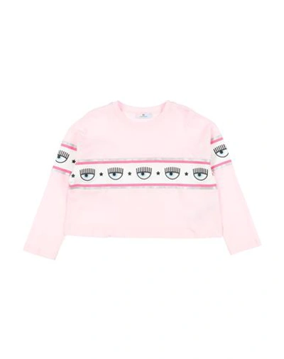 Chiara Ferragni Babies'  Toddler Girl T-shirt Pink Size 6 Cotton