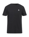 Philipp Plein Man T-shirt Black Size Xxl Cotton, Elastane