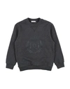 Dolce & Gabbana Babies'  Toddler Boy Sweatshirt Lead Size 7 Cotton, Elastane In Grey