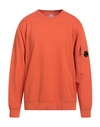 C.p. Company C. P. Company Man Sweatshirt Orange Size Xxl Cotton