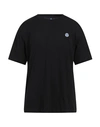 North Sails Man T-shirt Black Size 3xl Cotton