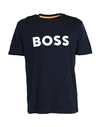 Hugo Boss Boss T-shirt "tiburt" In Navy Blue