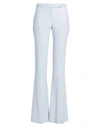 Alexander Mcqueen Woman Pants Sky Blue Size 2 Viscose, Acetate