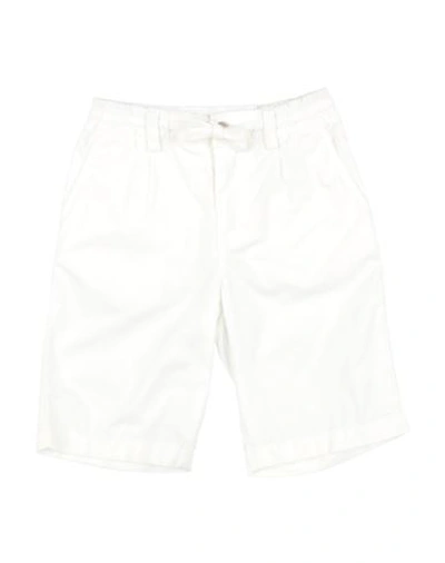 Dolce & Gabbana Babies'  Toddler Boy Shorts & Bermuda Shorts White Size 4 Cotton, Polyester