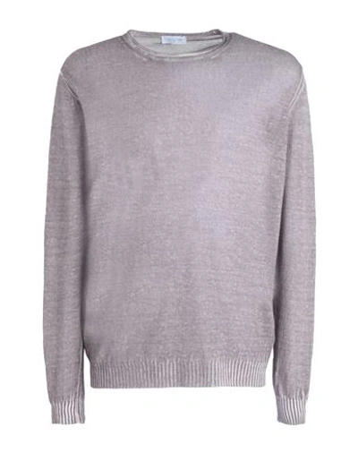 Ploumanac'h Man Sweater Dove Grey Size 42 Flax, Cotton