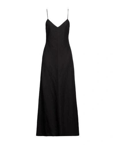 Patrizia Pepe Long Dresses In Black