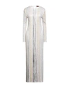 Missoni Woman Maxi Dress White Size 8 Viscose, Polyamide, Polyester, Cupro In White