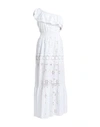 Temptation Positano Woman Maxi Dress White Size S Cotton