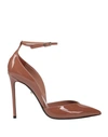 Alevì Milano Aleví Milano Woman Pumps Light Brown Size 9 Soft Leather In Beige