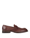 Moma Man Loafers Cocoa Size 8 Calfskin In Brown