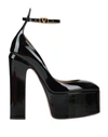 Valentino Garavani Woman Pumps Black Size 11.5 Leather