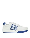 Givenchy Man Sneakers White Size 12 Calfskin In White