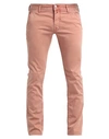 Jacob Cohёn Man Pants Salmon Pink Size 34 Cotton, Elastane