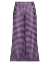Simona Corsellini Woman Pants Bright Blue Size 10 Polyester, Viscose