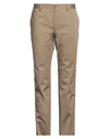 Etro Man Pants Beige Size 40 Cotton, Elastane