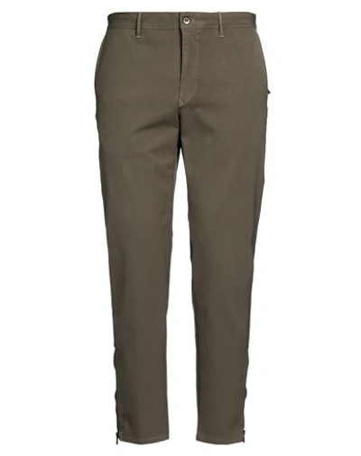 Incotex Man Pants Military Green Size 33 Polyamide, Elastane