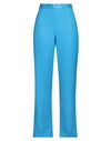 Diana Gallesi Woman Pants Azure Size 10 Polyester In Blue